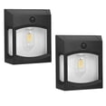 thumbnail image 1 of Westinghouse 600 Lumen Solar Motion Activated Linkable Wall Light, 2pk, 1 of 11