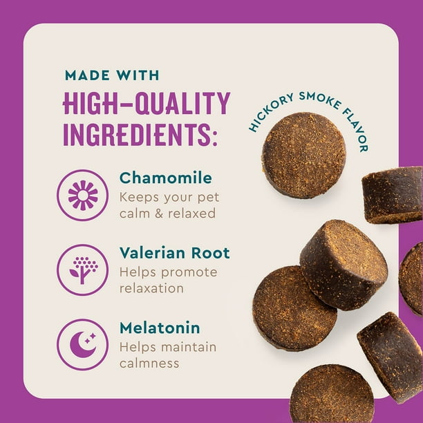 VETIQ Advanced Calming Soft Dog Chews, Hickory Smoke Flavored 60 ct., 2 pk. 