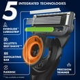 thumbnail image 2 of Gillette Labs NFL Chicago Bears Men's Razor, Handle + 8 Cartridges, 2 of 10