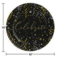 thumbnail image 2 of Artstyle Silver & Gold Celebration Paper Plates & Napkins Kit (285 ct.), 2 of 3