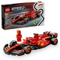 thumbnail image 1 of LEGO Speed Champions Ferrari SF-24 F1 Race Car Building Set and Toy Driver, 275 pc., 1 of 7