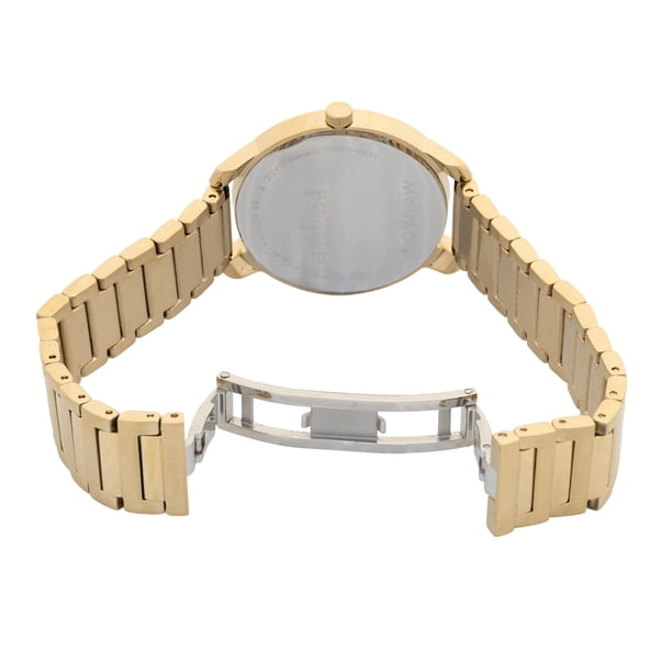 Movado Bold Quartz Gold Dial Gold Tone Bracelet Women's 34mm Watch