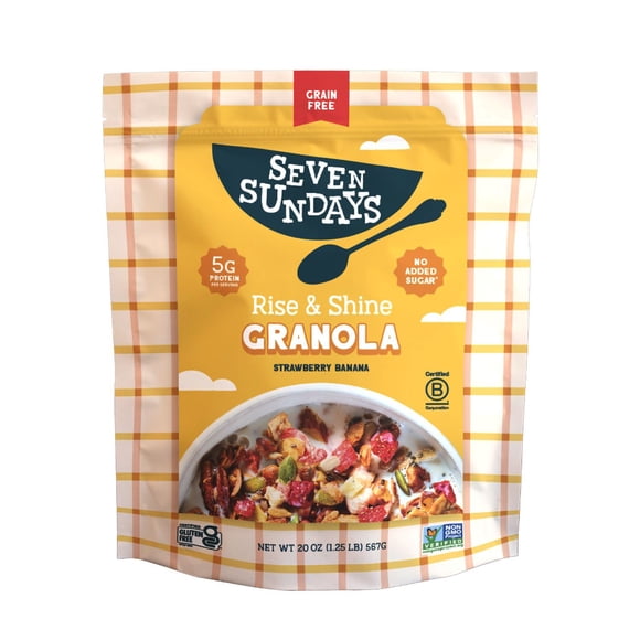 Seven Sundays Keto Rise and Shine Granola Cereal, 20 oz.