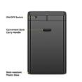 thumbnail image 7 of EKO Matte Stainless Steel Motion Sensor Kitchen Trash Can 13.2 Gallon, 7 of 9