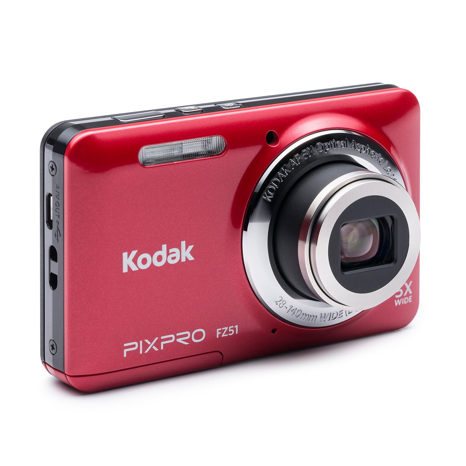Kodak Friendly Zoom FZ51 16MP Digital Camera with 5x Optical Zoom