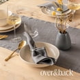 thumbnail image 7 of Over&Back Washed Linen Table Runner, 7 of 7