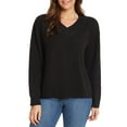thumbnail image 1 of Nine West Women's V-Neck Sweater, 1 of 4
