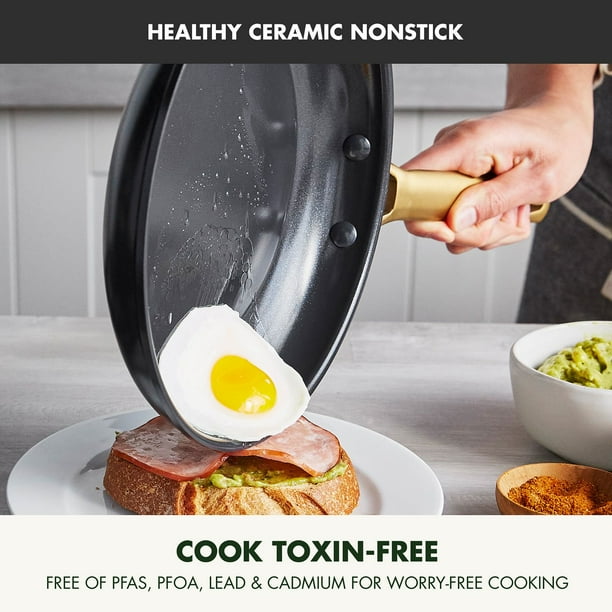 GreenPan Reserve 3-Piece Fry Pan Set (8