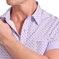 thumbnail image 6 of Nick Graham Men's Performance Short Sleeve Woven Sport Shirt, 6 of 9