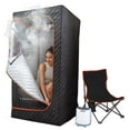 thumbnail image 1 of Sharper Image Portable Steamer Sauna Spa with Steam Generator, 1 of 11