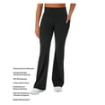 thumbnail image 6 of Member's Mark Women's Flare Yoga Pant, 6 of 7