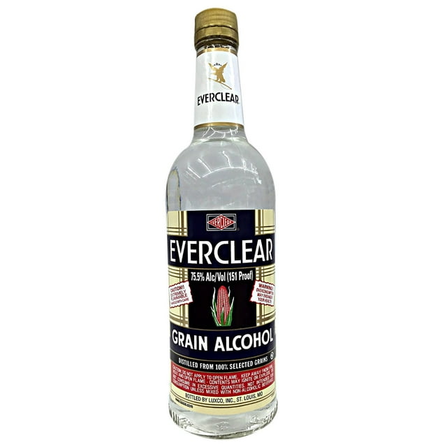 Everclear Grain Alcohol 190 750 ml