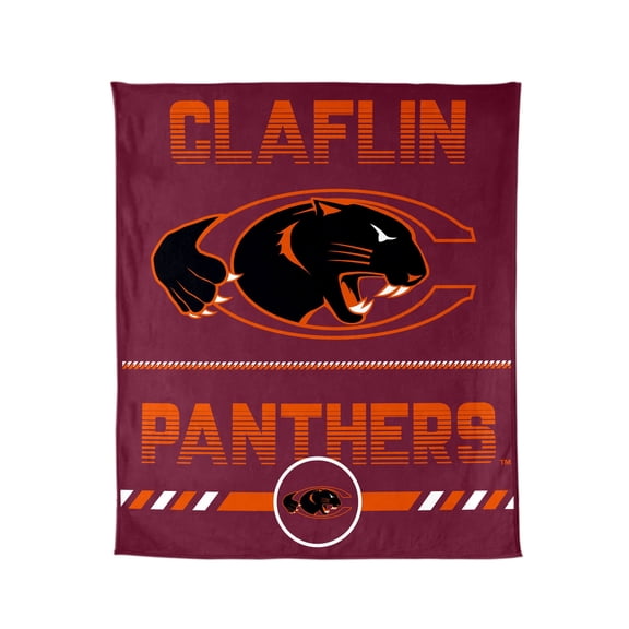 Logo Brands Claflin Panthers 60"x70" Super Plush Blanket