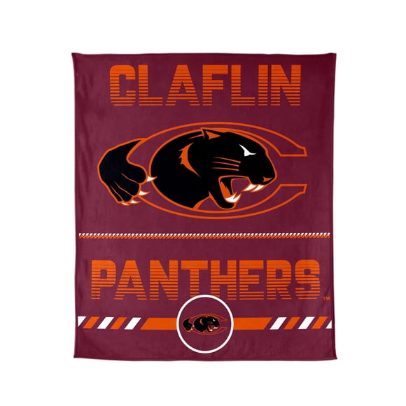 Logo Brands Claflin Panthers 60"x70" Super Plush Blanket