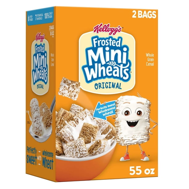Frosted Mini-Wheats Breakfast Cereal 55 oz