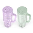 thumbnail image 6 of Ello Oasis 30oz Stainless Steel Tumbler with Handle, 100% Leakproof, 2-Pack, 6 of 6