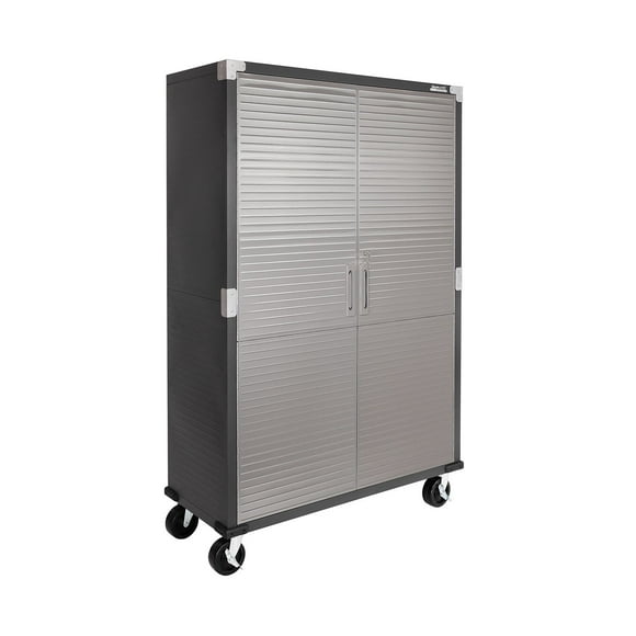 Seville Classics UltraHD Storage Cabinet, 48" W x 18" D x 72" H