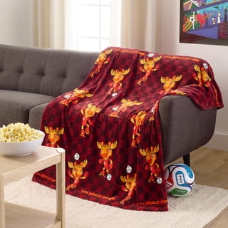 Licensed FIFA World Cup Silk Touch Throw, 60" x 70"