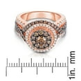 thumbnail image 3 of 1.95 ct. t.w. Fancy Brown Diamond Ring in 14K Rose Gold (HI-I1), 3 of 3