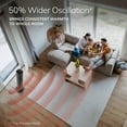 thumbnail image 3 of Lasko 32" Oscillating Ceramic Tower Space Heater with Remote, 3 of 12
