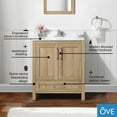 thumbnail image 13 of OVE Decors Kansas 30" W x 19" D Freestanding Bathroom Vanity With Sink, 13 of 26