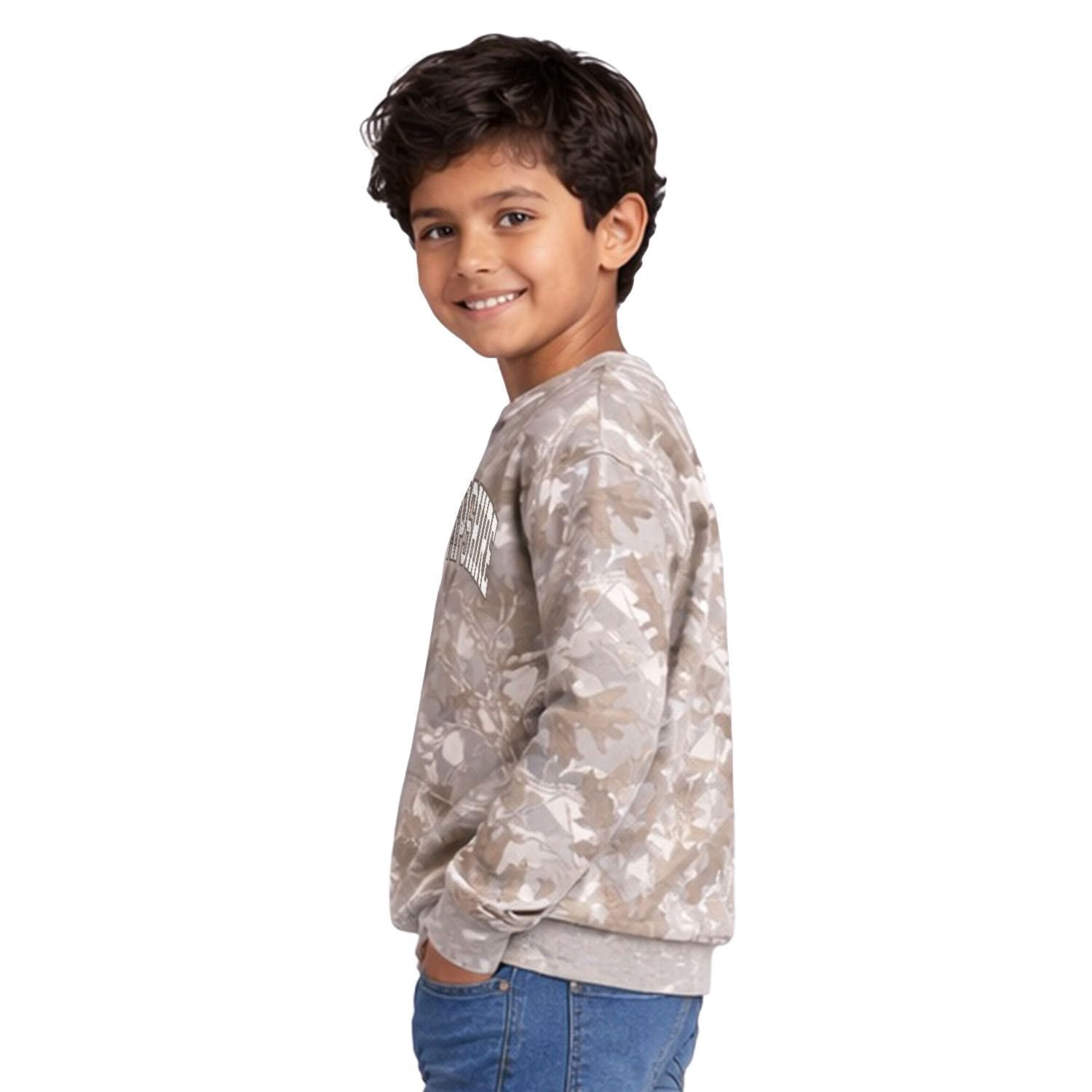 新品)SEESEE boarder crew sweat 2025URBS State of Mine Kids Camo Crew Sweatshirt - Samsclub.com
