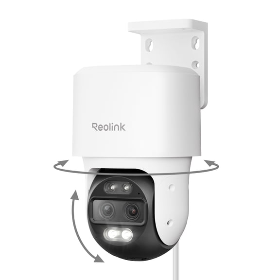 Reolink TrackMix P760 Wired 4K Outdoor PoE Pan-Tilt Security Camera with Auto-Tracking