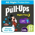 thumbnail image 1 of Pull-Ups Nighttime Potty Training Pants for Boys, Sizes 2T-4T, 1 of 13