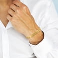 thumbnail image 4 of 8.5" Miami Cuban ID High Polish Bracelet in 14K Gold, 4 of 4