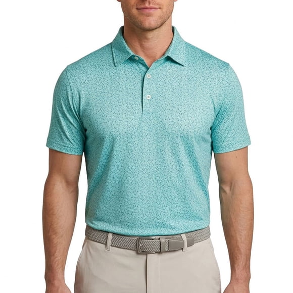 Greg Norman Men's Performance Golf Polo