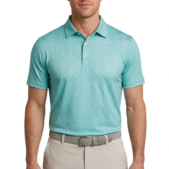 Greg Norman Men's Performance Golf Polo