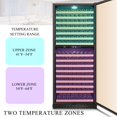 thumbnail image 8 of Lanbo 32 Inch 287 Bottle Dual Zone Wine Cooler Refrigerator, 8 of 16