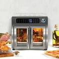 thumbnail image 3 of Emeril Lagasse 10-in-1 Stainless Steel French Door AirFryer 360 Combo, 3 of 17