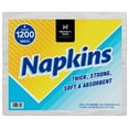 thumbnail image 7 of Member's Mark Everyday 1-Ply White Napkins 4 pks., 300 napkins/pk., 7 of 7