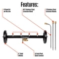 thumbnail image 4 of Westinghouse 16 in. 4400 PSI Undercarriage Cleaner and Water Broom for Pressure Washers, 4 of 10