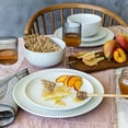 thumbnail image 2 of Overandback 24-Piece Fluted Dinnerware Set, 2 of 6