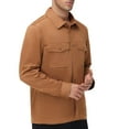 thumbnail image 2 of Frye Men's Faux Suede Shirt Jacket, 2 of 6