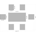 thumbnail image 8 of Member's Mark Olympus Fire Dining Set with Sunbrella Fabric, 7pc, 8 of 8