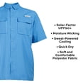 thumbnail image 2 of Habit Men's Short Sleeve 50+ UPF Fishing Shirt, 2 of 6