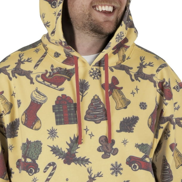 Dec. 25th Men's Holiday Fleece 2-Piece Hoodie & Jogger Set