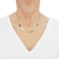 thumbnail image 6 of Herringbone Chain Necklace in 14K Gold, 6 of 6