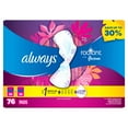 thumbnail image 7 of Always Radiant Regular Pads with Flexi-Wings, Scented, Size 1, 76 ct., 7 of 7