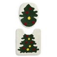 thumbnail image 2 of Holiday Tufted Toilet Lid Cover and Contour Mat Set, 2 of 5