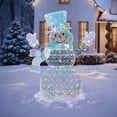 thumbnail image 1 of Member's Mark 5' Pre-Lit Color Changing Snowman, 1 of 9