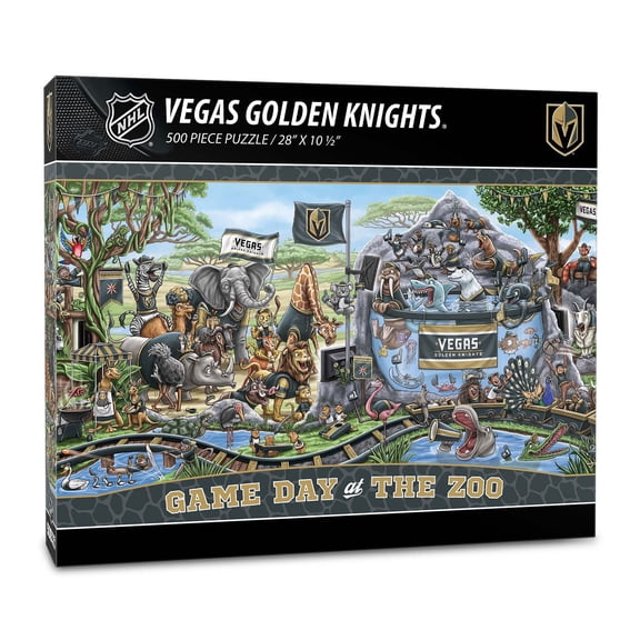 YouTheFan NHL Game Day At The Zoo 500pc Puzzle, Assorted Teams