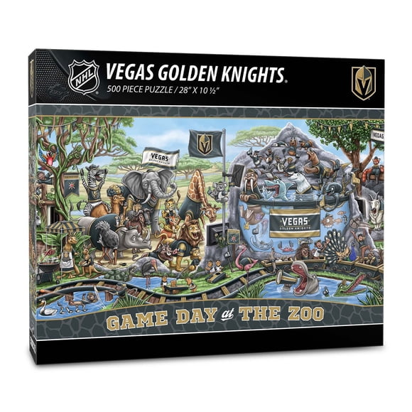 YouTheFan NHL Game Day At The Zoo 500pc Puzzle, Assorted Teams