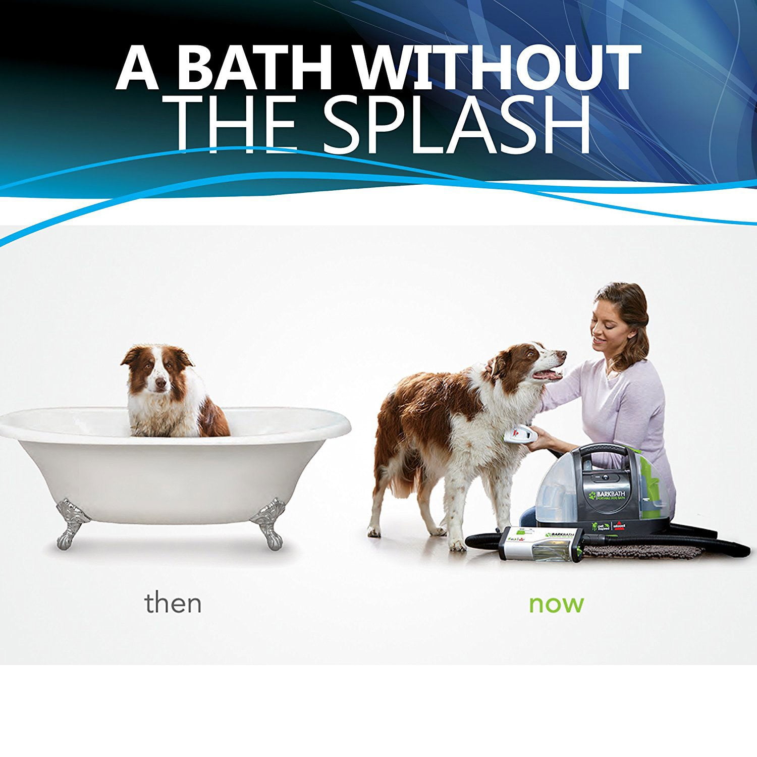 Bissell BARKBATH Portable Dog Pet Bathing System, 1844W