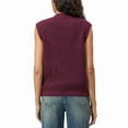 thumbnail image 3 of Frye Women's Cable Knit Sweater Vest, 3 of 9