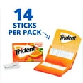 thumbnail image 4 of Trident Tropical Twist Sugar Free Gum, 14 pcs., 15 pk., 4 of 12