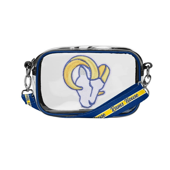 Los Angeles Rams Clear Crossbody Bag
